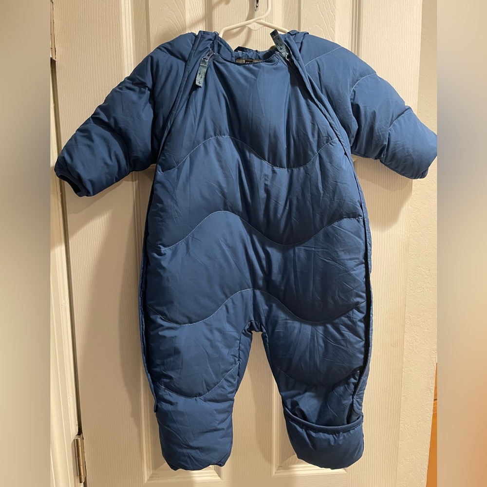 REI Kids Blue Puffer Snowsuit